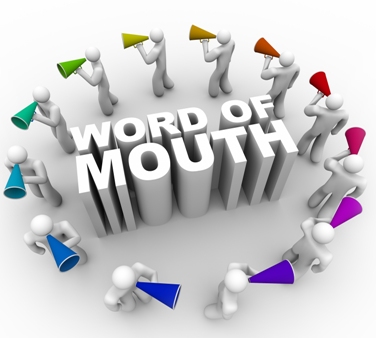 تبلیغات دهان به دهان - Word of mouth ads