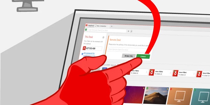 عیب یابی اتصال برنامه AnyDesk در ویندوز